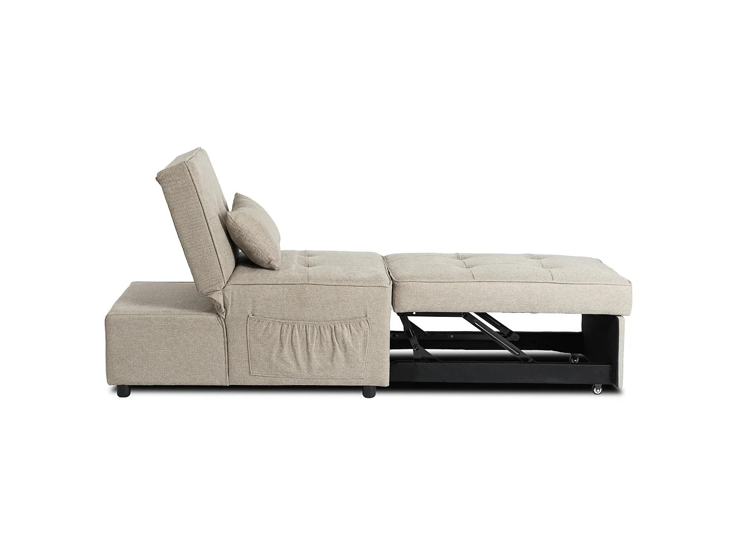 IBERIS Reclining Reclining Chairer 67 cm Bege