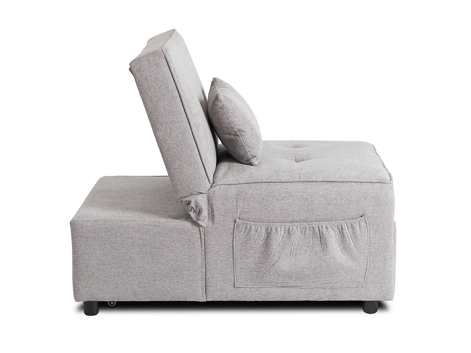 Poltrona Reclinável IBERIS 80 cm Cinza