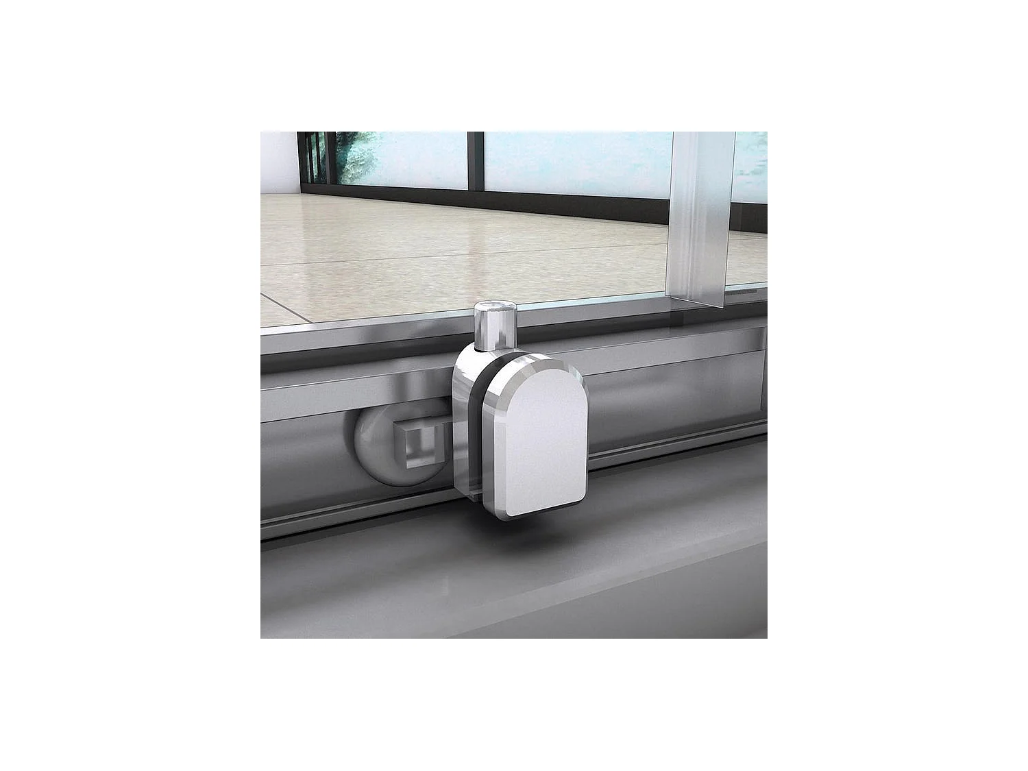 Cabine de douche coulissante 120x110x195cm en 6mm verre securit anticalcaire, L'accès d'angle