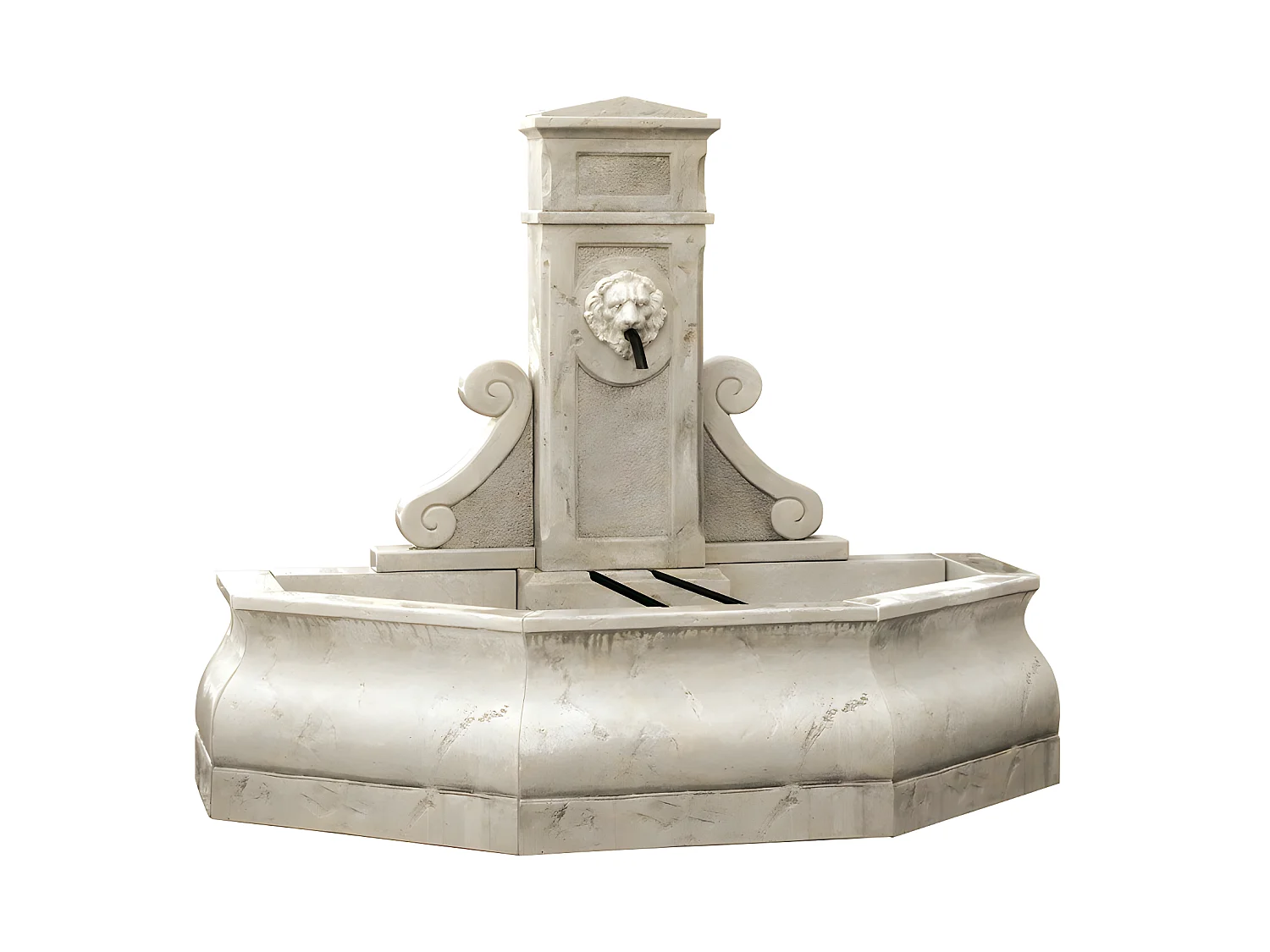 Fontaine "Fontainebleau" - 1.98 x 1.06 x 1.64 m