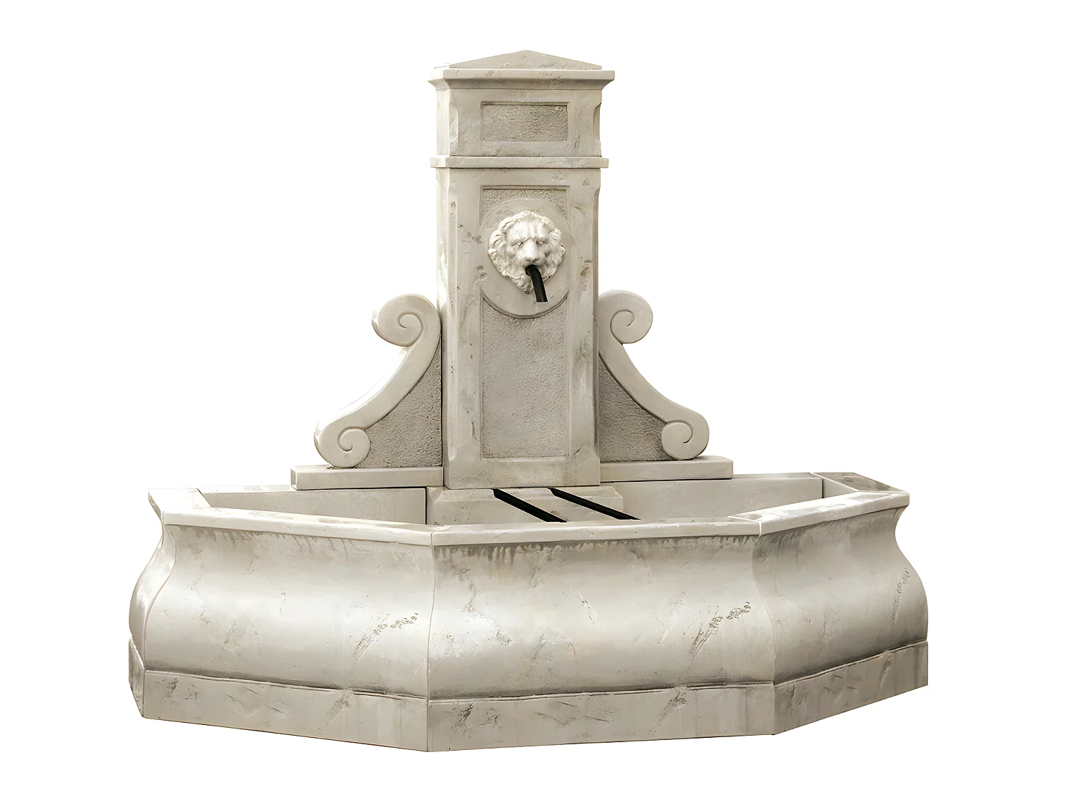 Fontaine "Fontainebleau" - 1.98 x 1.06 x 1.64 m