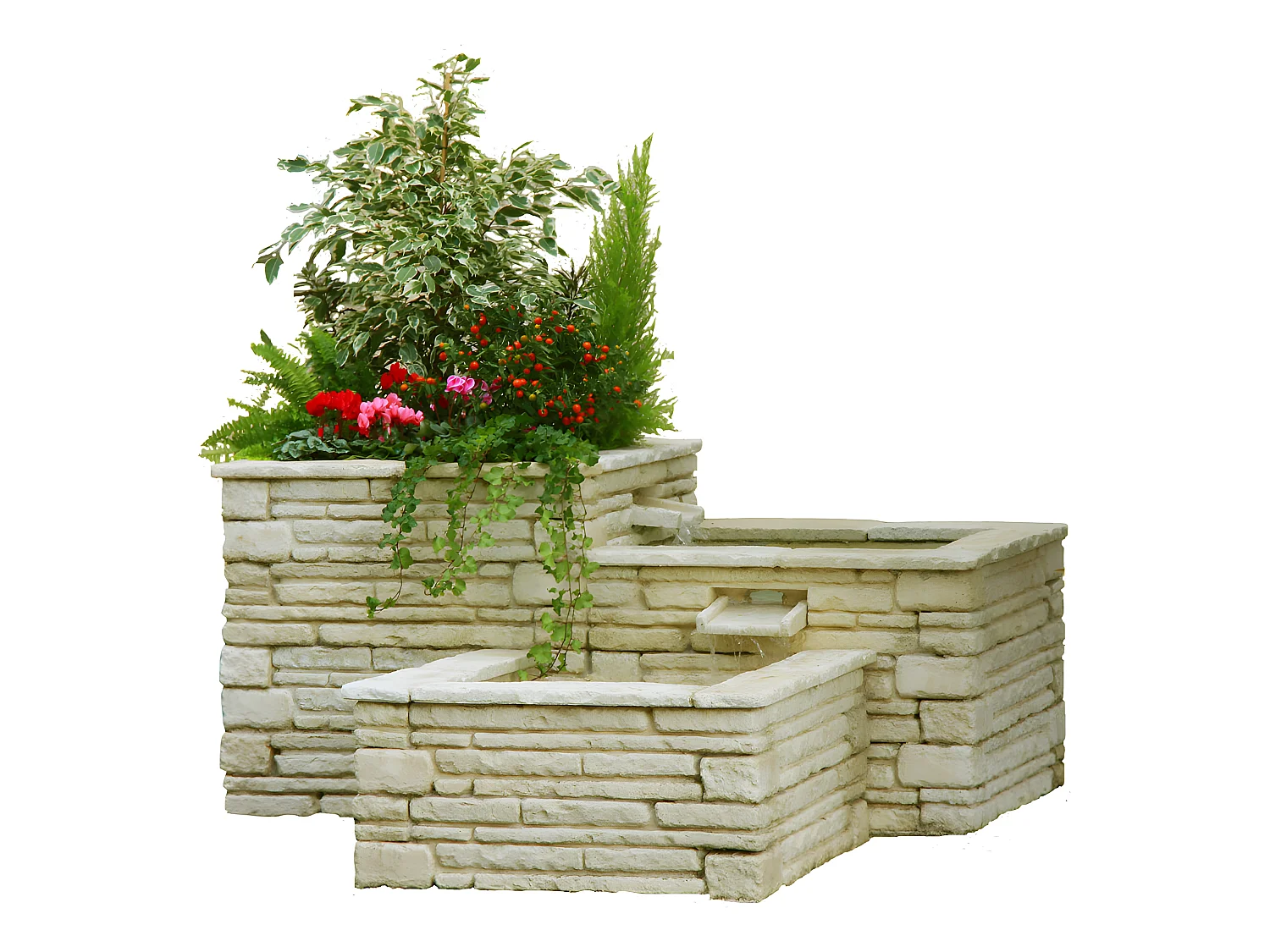 Fontaine "Helios"- 136 x 136 x 66 cm