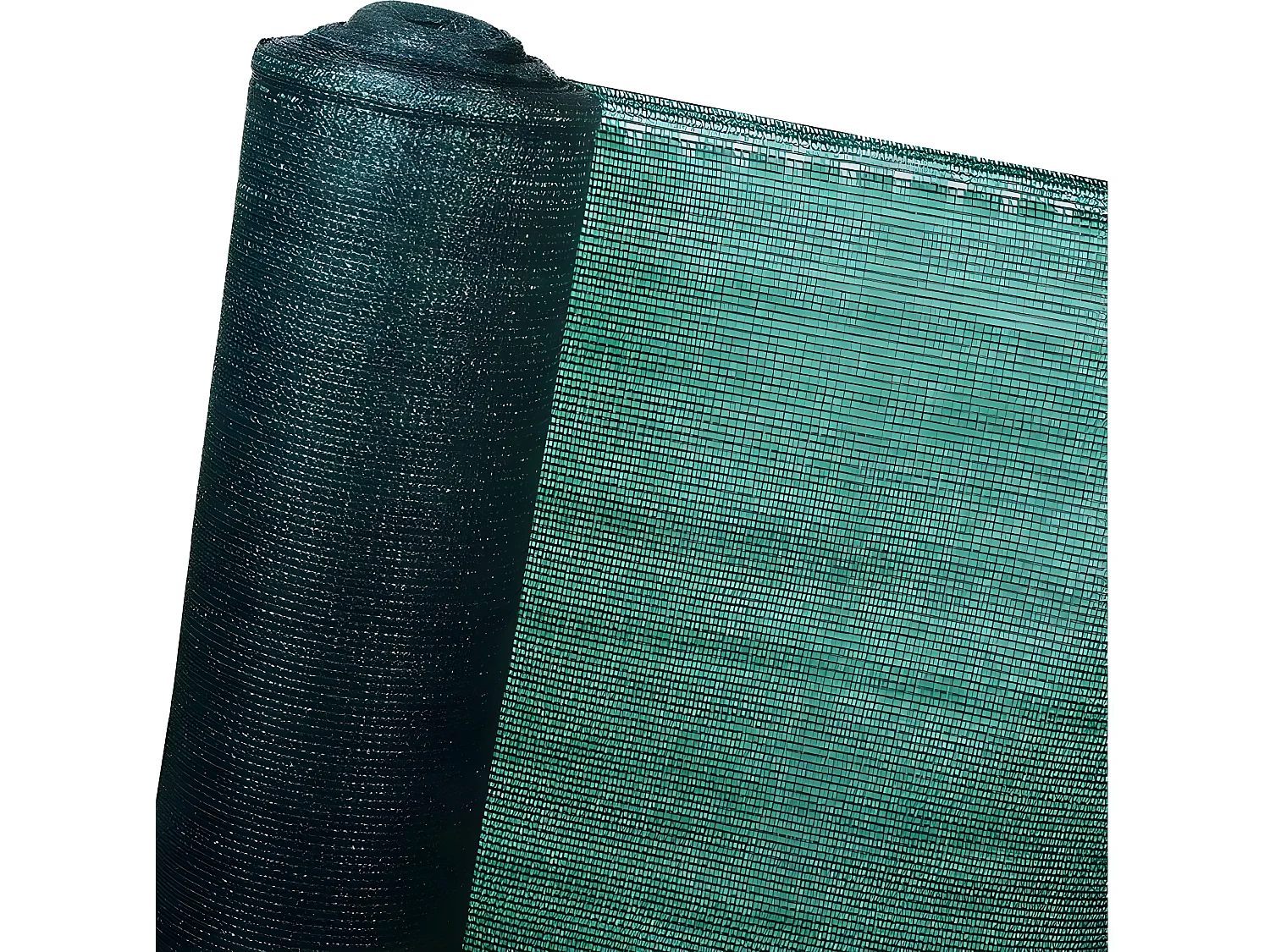 Sichtschutz synthetisch "Verdo" - 2 x 10 m - 90g/m² - Grün