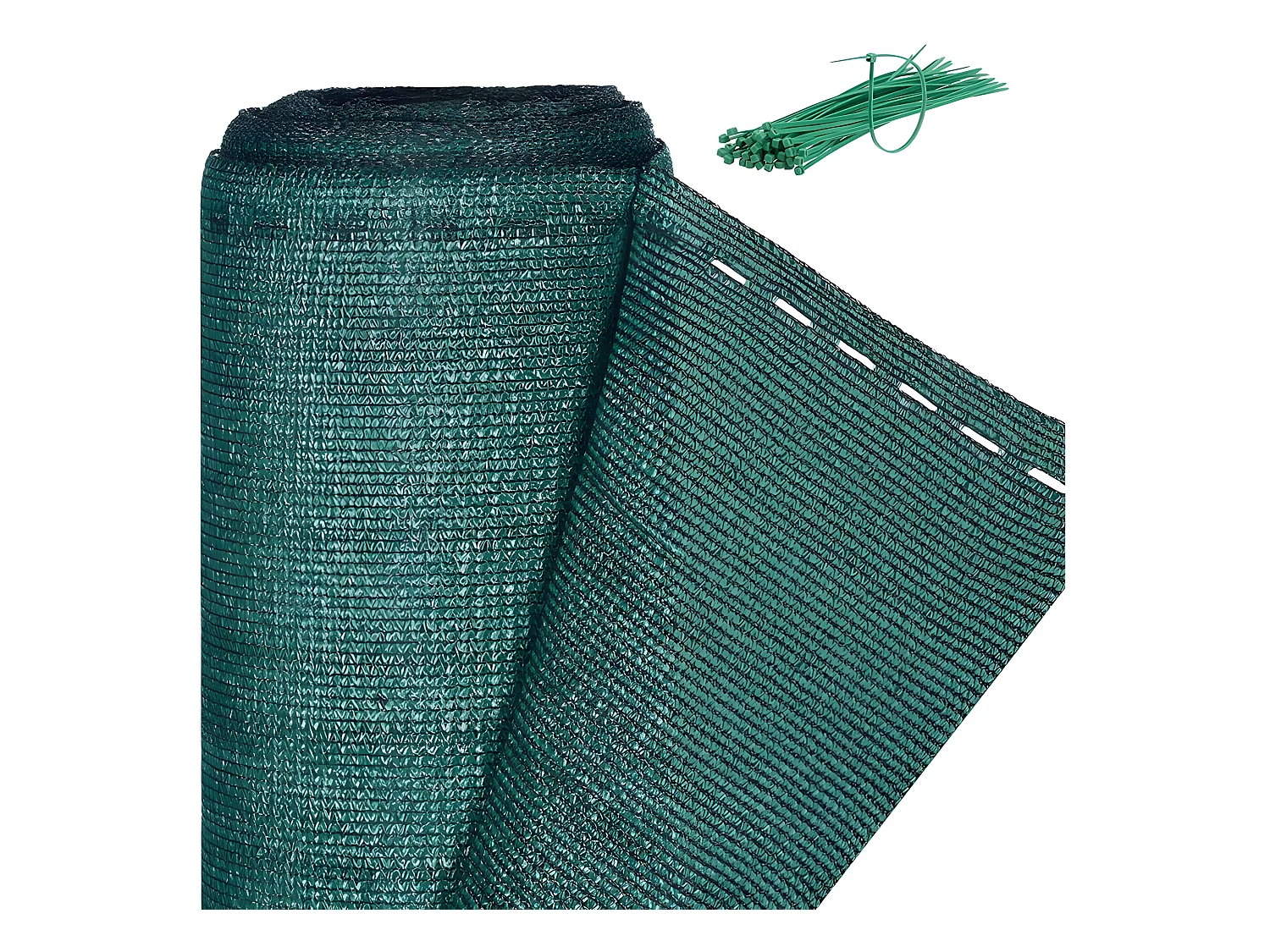 Sichtschutz synthetisch "Verdo" - 1 x 10 m - 90g/m² - Grün