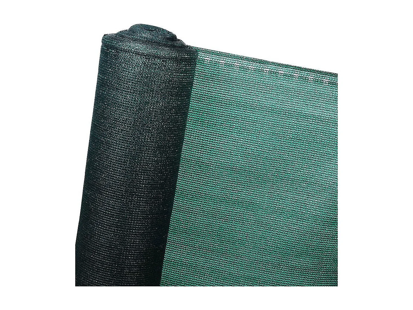 Synthetisch windscherm "Verdo" - 1 x 10 m - 90g/m² - UV-bestendig groen voor tuin en balkon