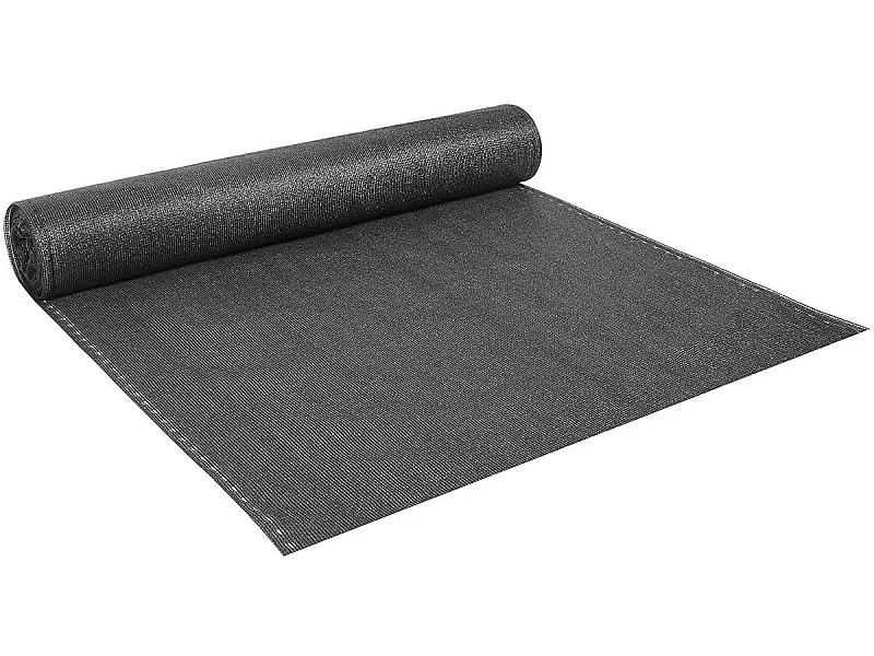 Brise vue synthétique "Verdo Pro" - 1 x 10 m - 220g/m² - Gris