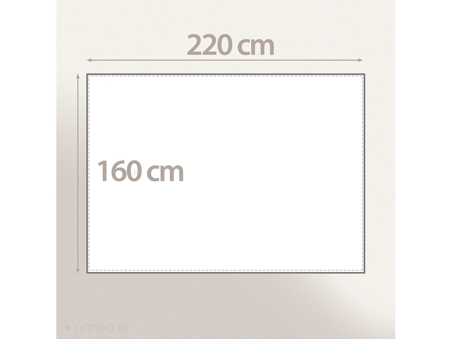 Nappe rectangle 160x220 cm nid d'abeille 390 g/m2 SUMMER Bleu