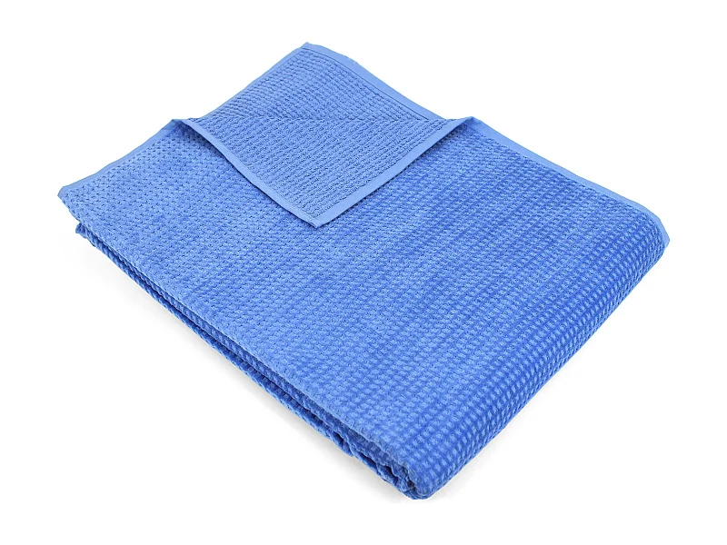 Nappe rectangle 160x220 cm nid d'abeille 390 g/m2 SUMMER Bleu
