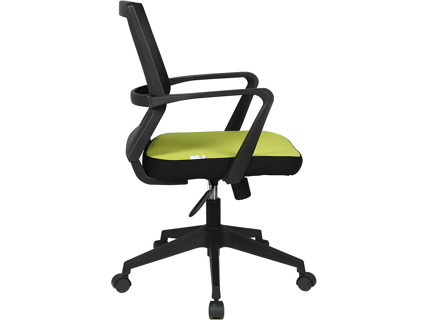 Bureaustoel op wielen "Philippe" groen met verstelbare zithoogte en kantelbare rugleuning