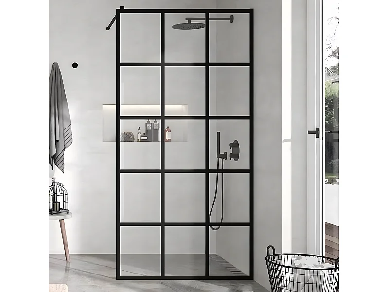 Paroi de douche fixe FRESH INDUSTRIAL 120 cm