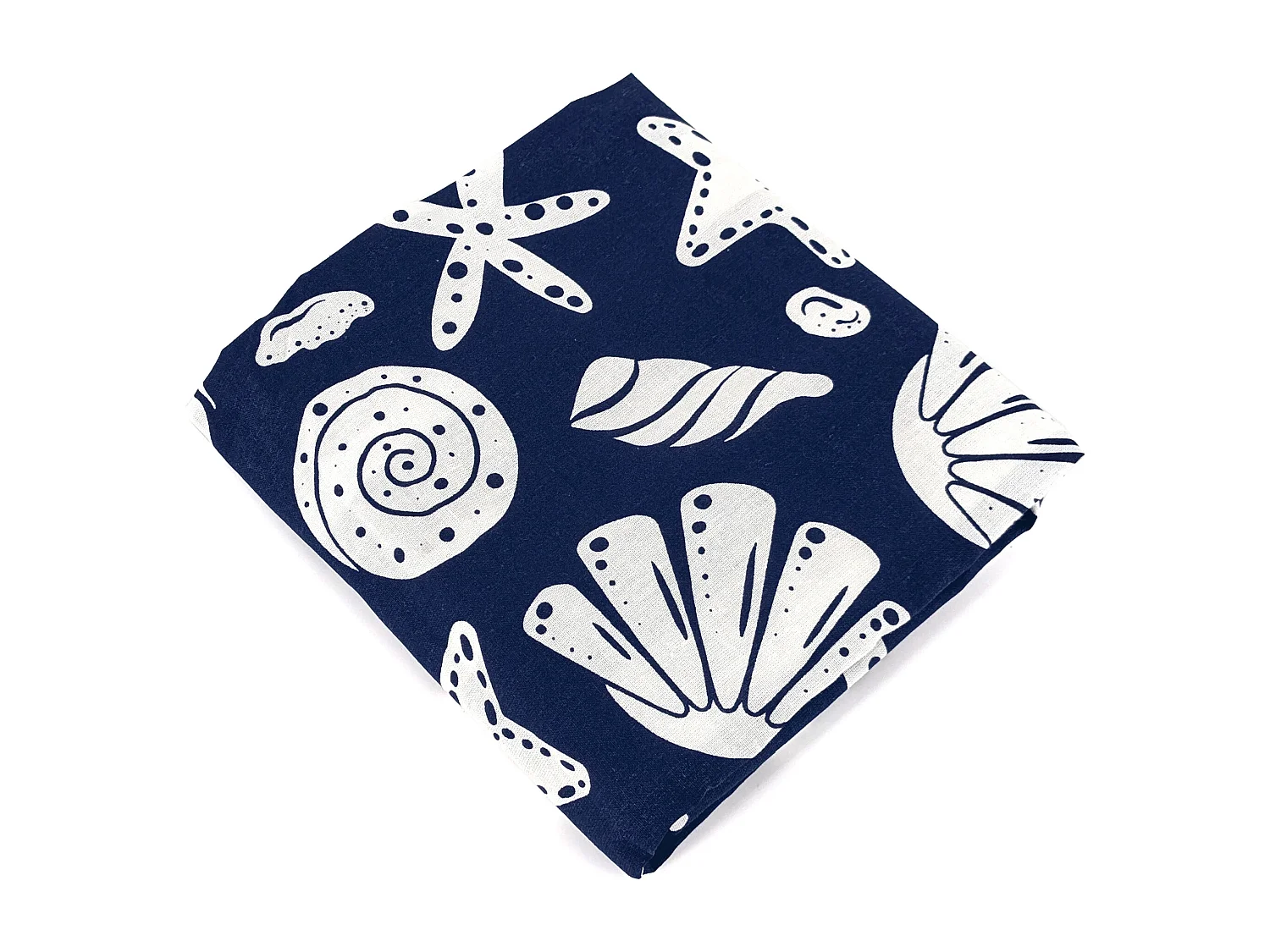 Parure de lit 140x200 cm coton BCI adouci CAPRI Bleu 2 pièces