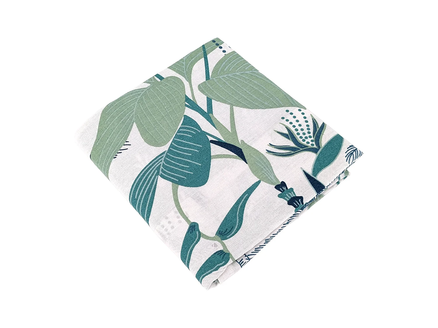 Parure de lit 140x200 cm coton bci adouci ALISCO bleu 2 pièces