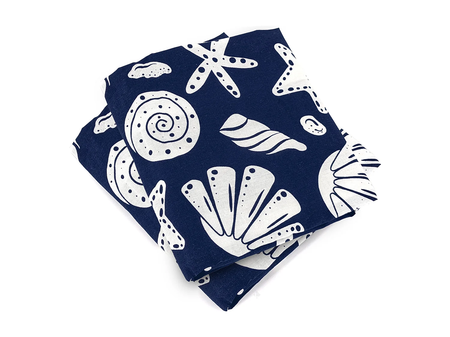 Parure de lit 240x220 cm coton BCI adouci CAPRI Bleu 3 pièces