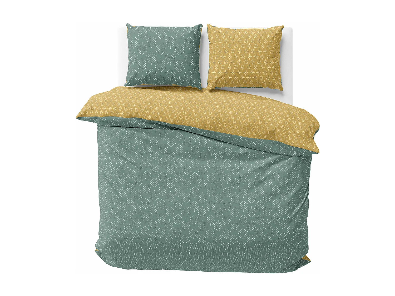 Parure de lit 240x220 cm coton NAÏADE Multicolore