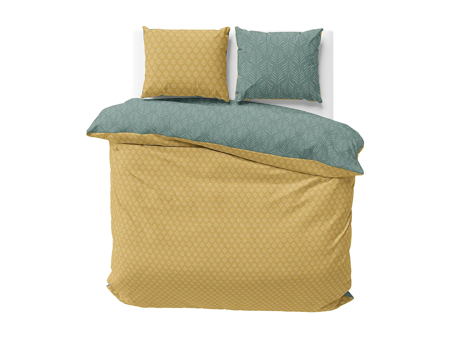 Parure de lit 240x220 cm coton NAÏADE Multicolore