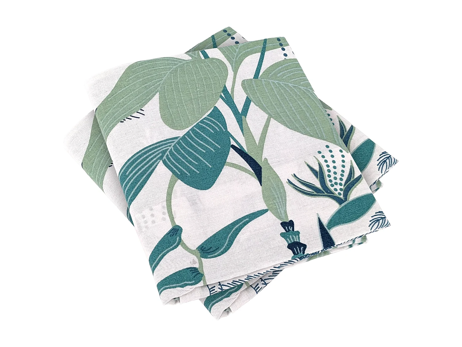 Parure de lit 240x220 cm coton bci adouci ALISCO bleu 3 pièces