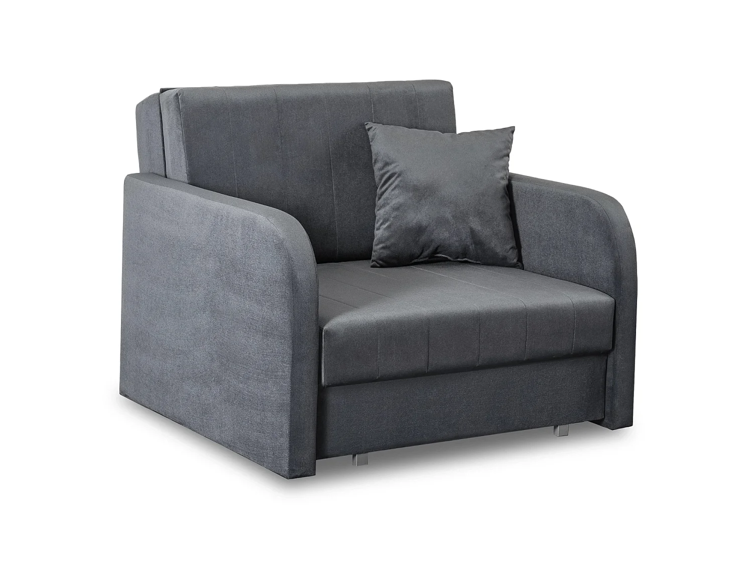 Sedia singola da letto VERO Grey