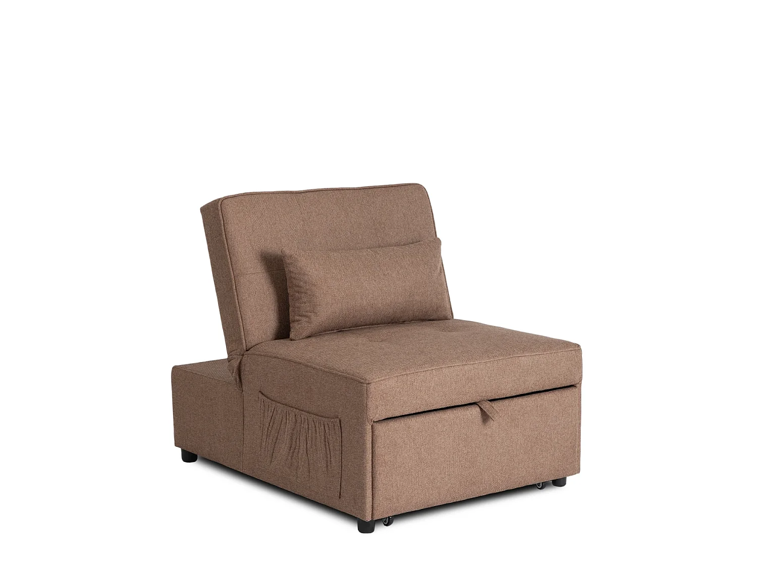 Poltrona reclinável lounge IBERIS 80 cm Marrom