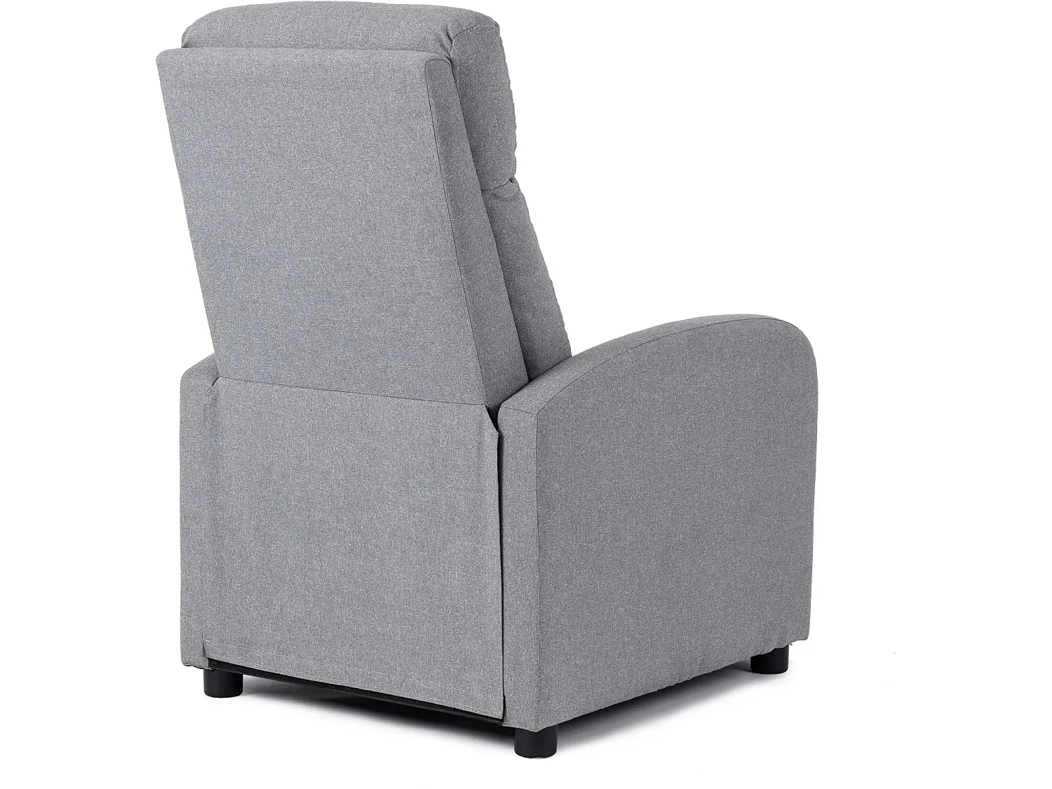 Fauteuil DANNY inclinable dans le salon gris