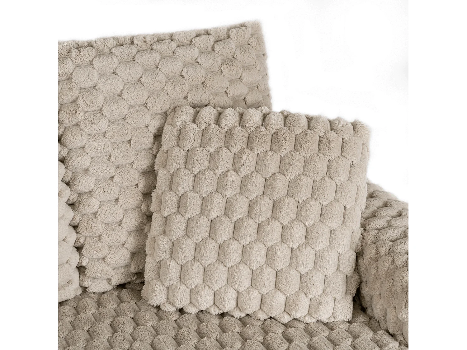 Chaise lounge inclinable KOBEL beige