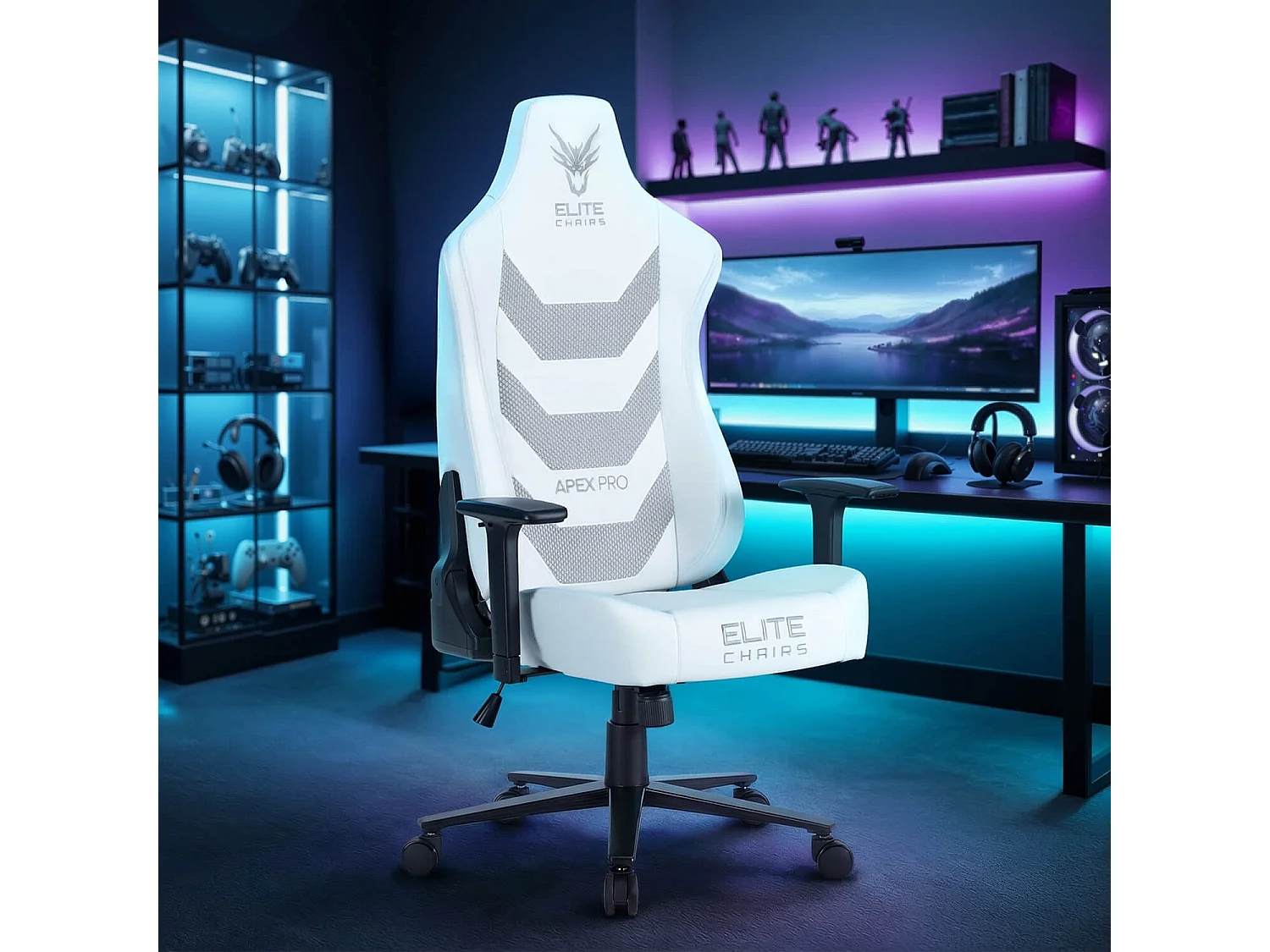Gaming Draaistoel APEX White
