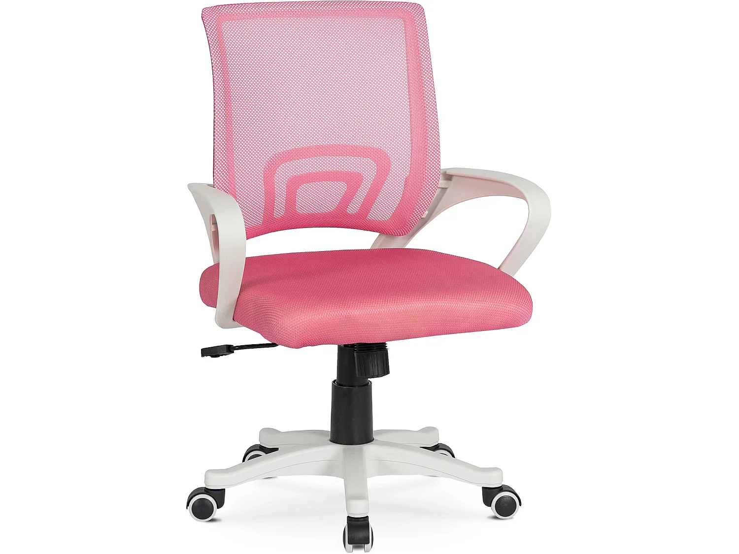 Chaise pivotante de gaming NATE rose