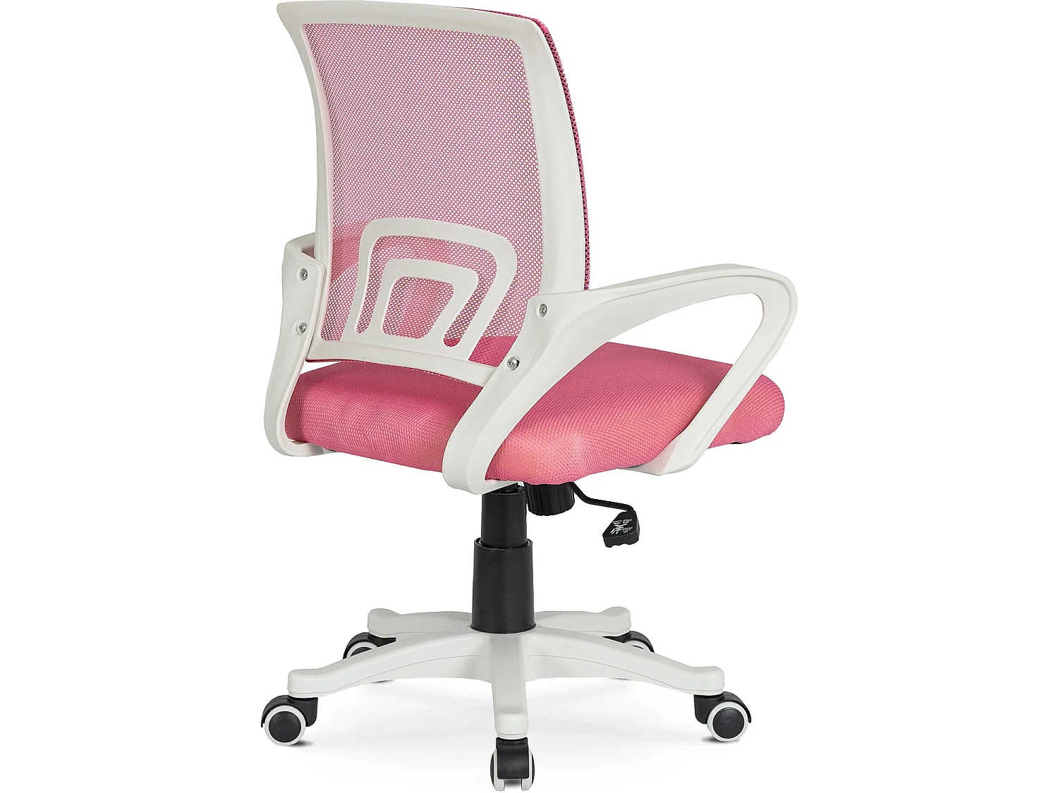 Chaise pivotante de gaming NATE rose
