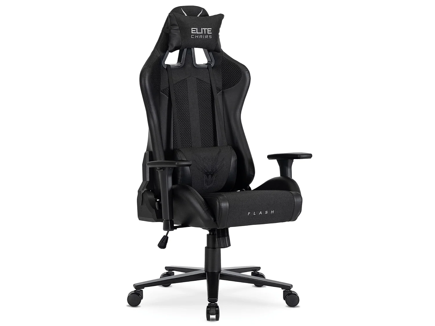 Chaise de gaming pivotante FLASH Black