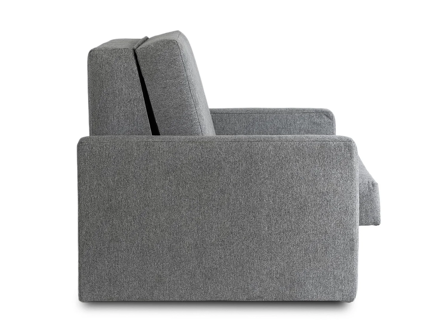 POLTRONE L Single Dormiente MILAN 1 Grigio