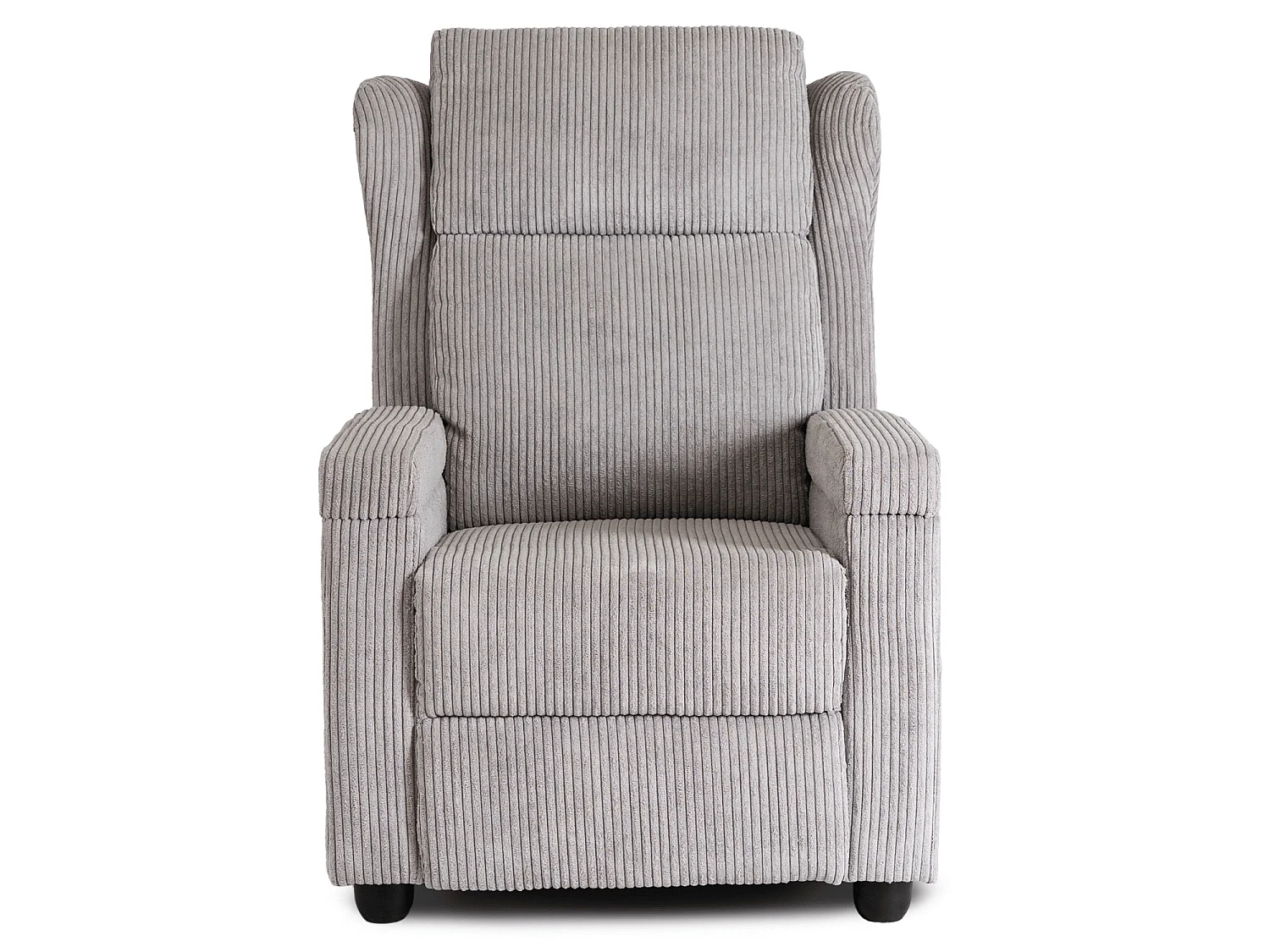 Sofá-Cama Poltrona SPENCER Veludo Cotelê Cinza