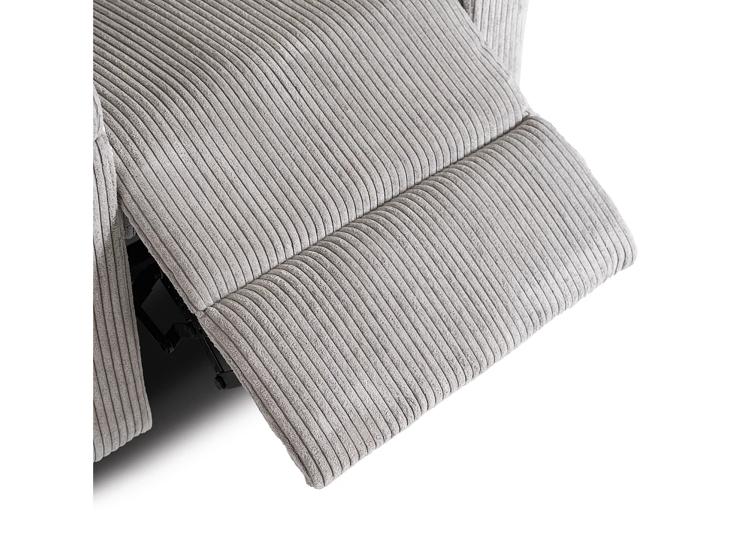 Sofá-Cama Poltrona SPENCER Veludo Cotelê Cinza