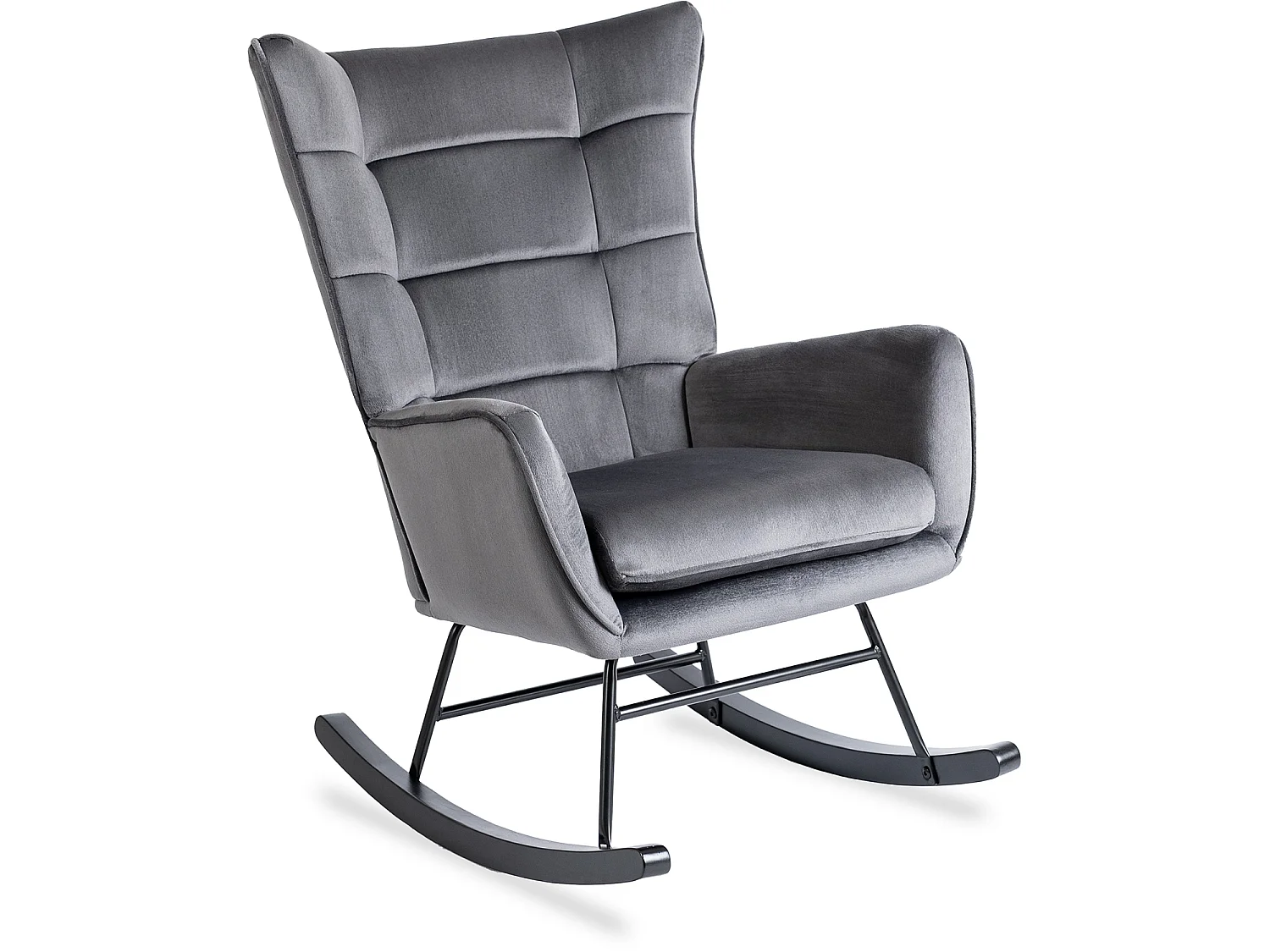 Loungestol gyngestol til stue JACKSON Grey