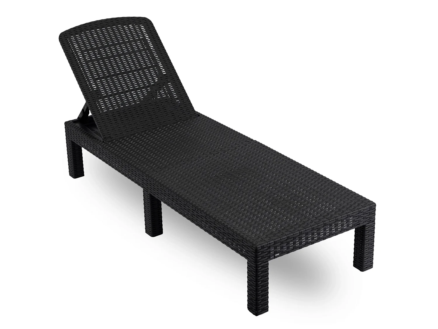 Fauteuil de jardin LUIZIANA technorattan noir