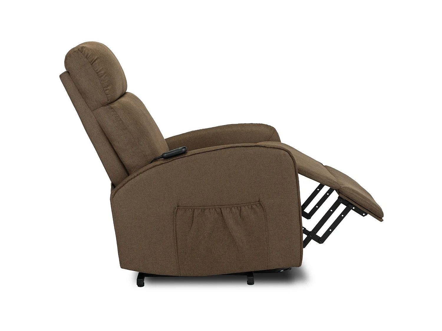 COLTON ARMCHAIR Brown met staande functie