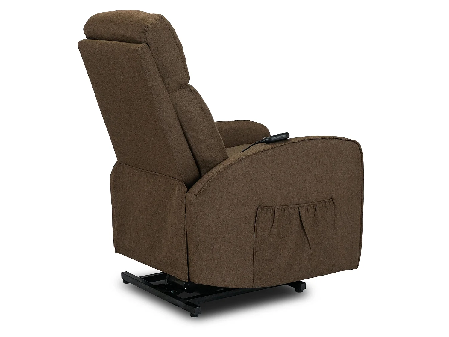 COLTON ARMCHAIR Brown met staande functie