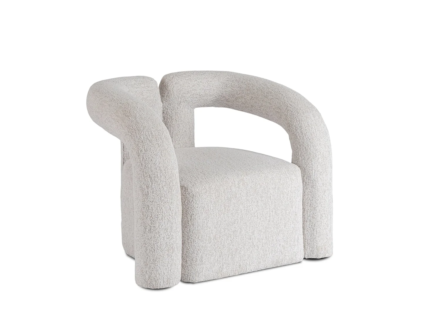 Loungefauteuil BRAZIL grijs