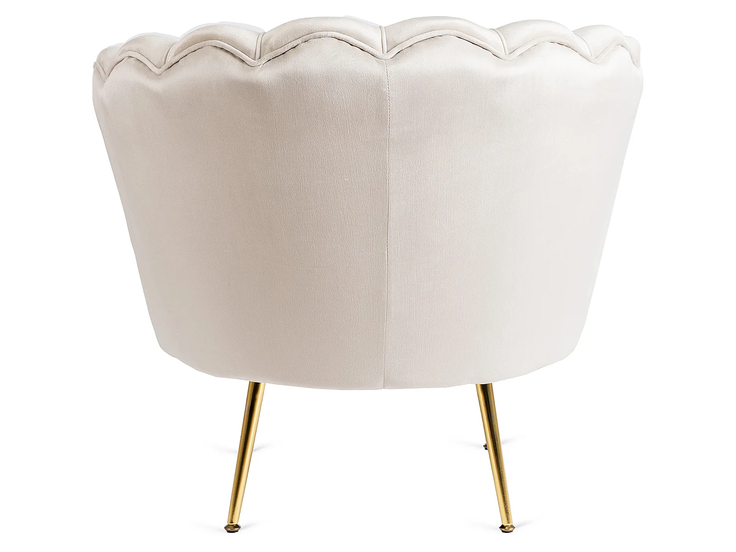 Lounge da poltrona ANGEL in Cream Velurow
