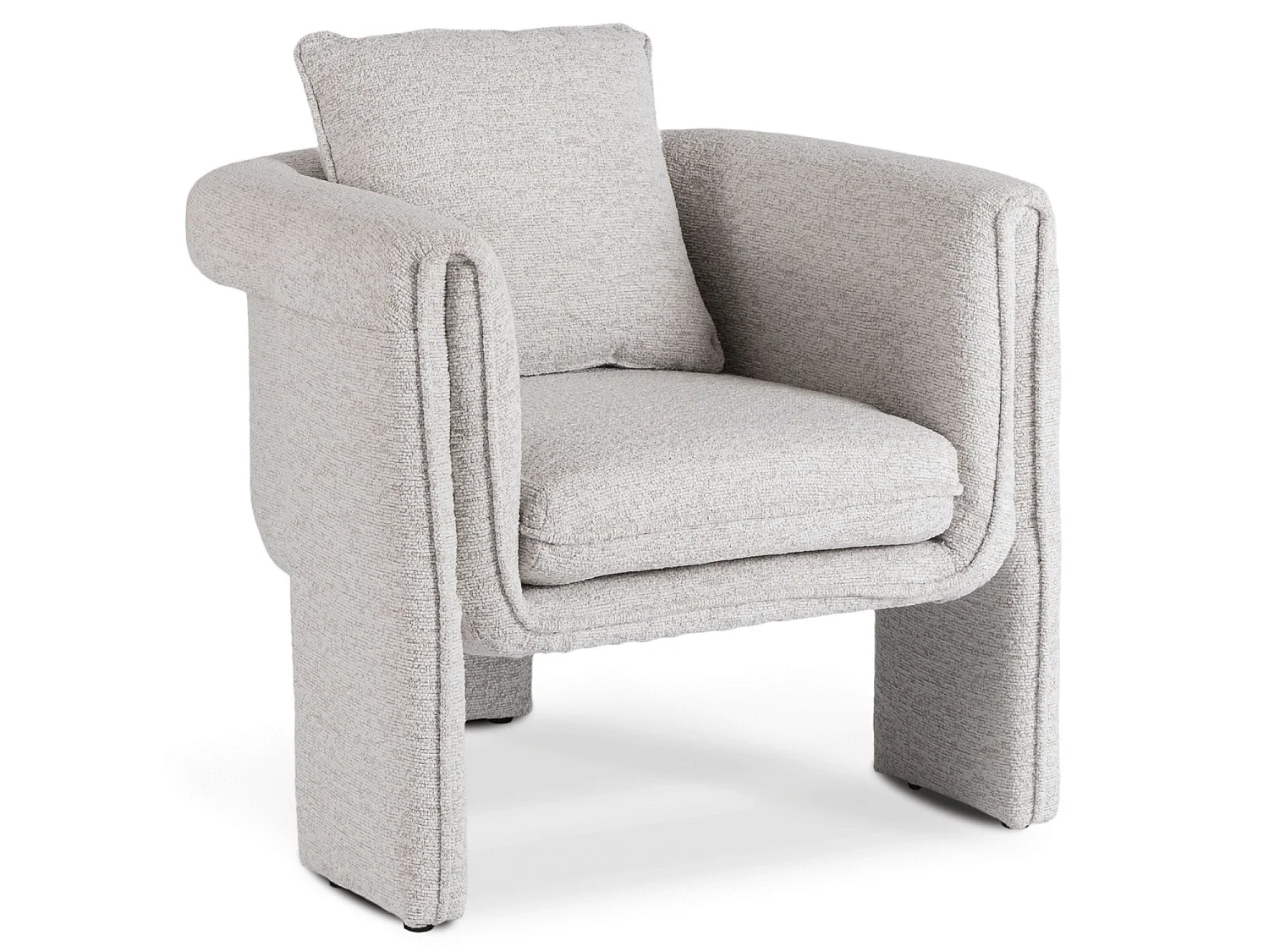 Loungefauteuil GALA voor de woonkamer in grijs