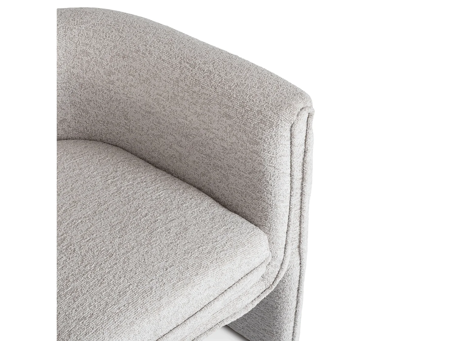 Loungefauteuil GALA voor de woonkamer in grijs