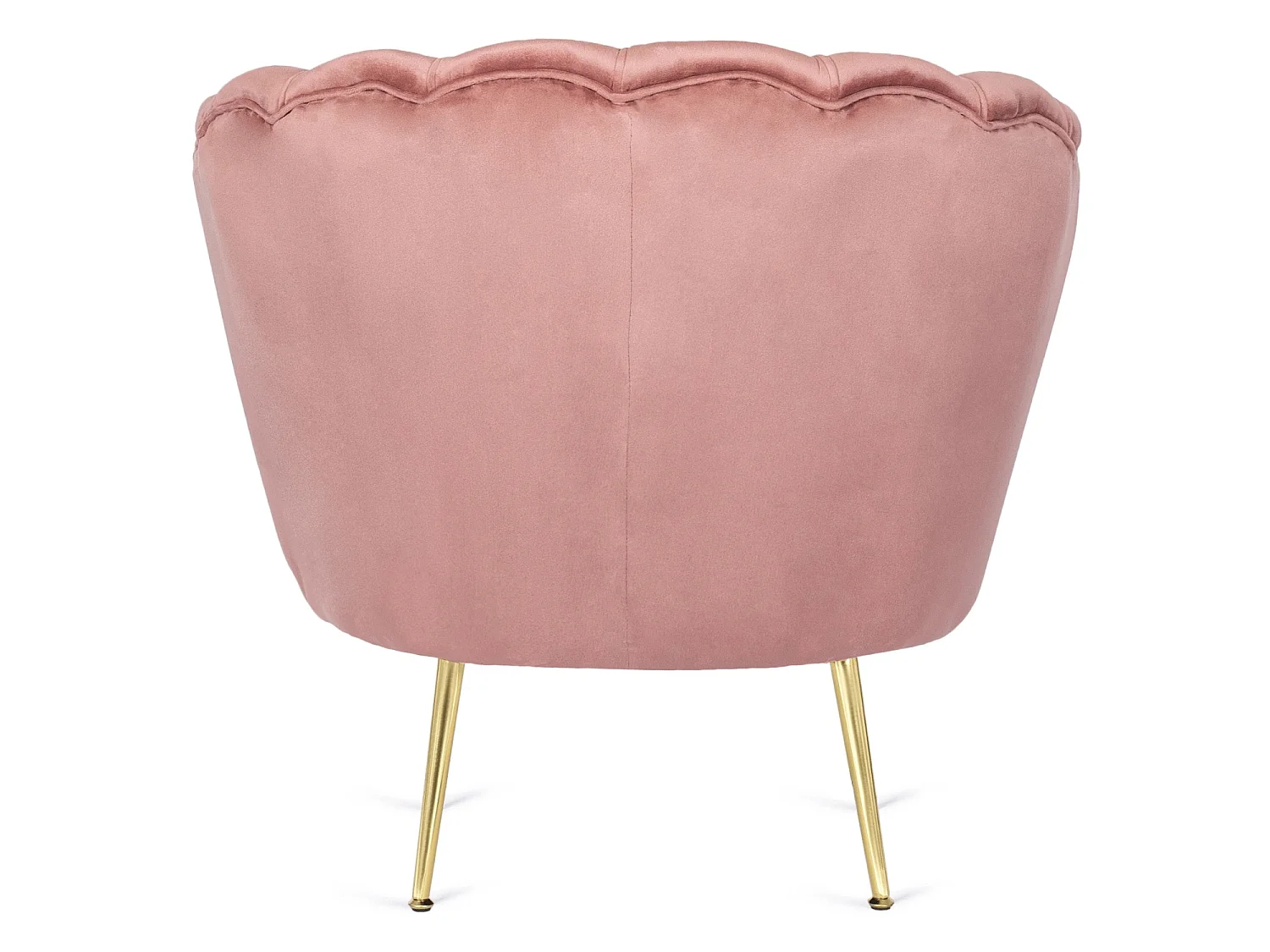 SILLÓN DE GRAN TAMAÑO CON TABURETE DE TERCIOPELO ROSA