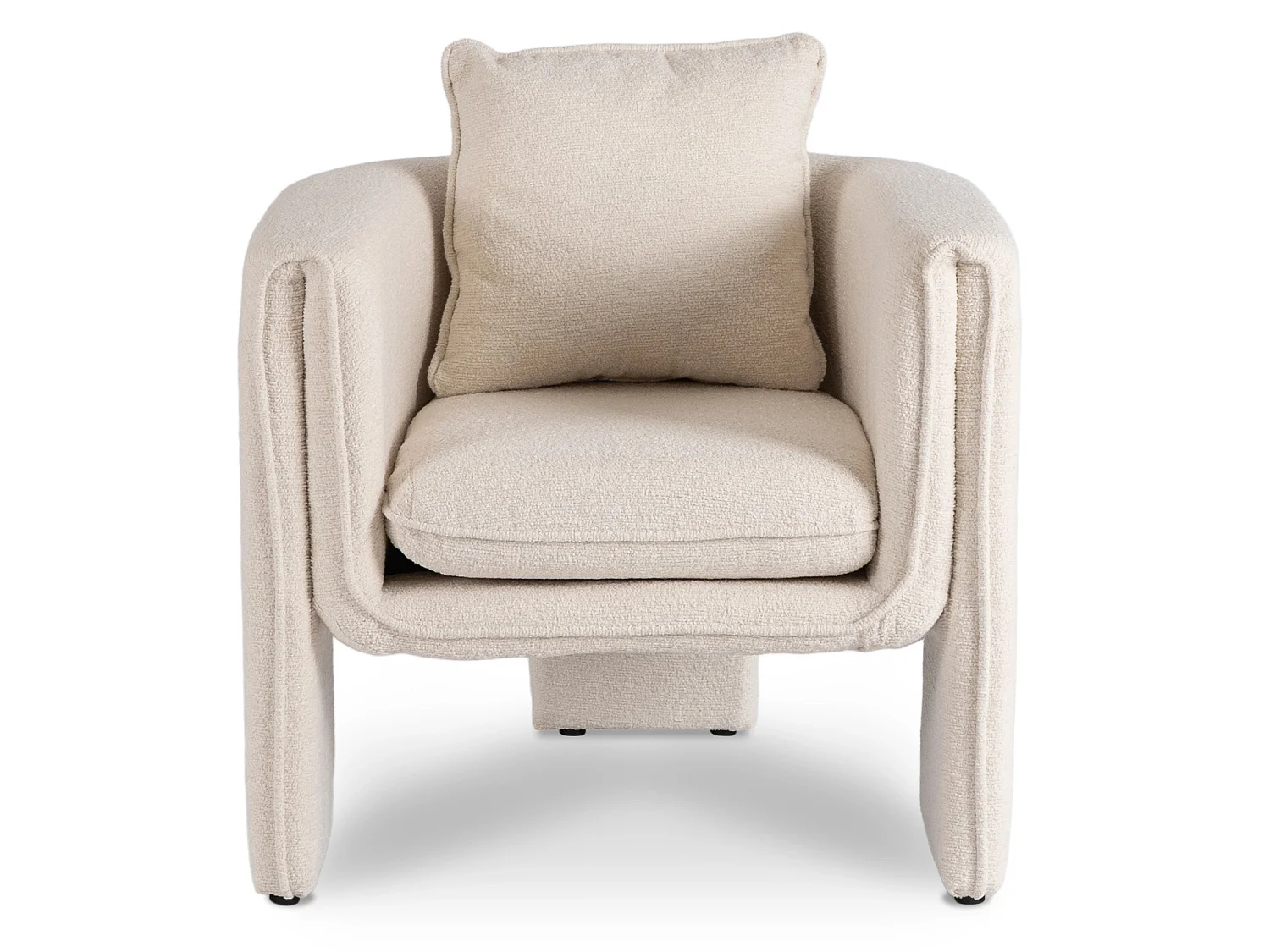 Lounge armchair GALA for the Living Room in Cream