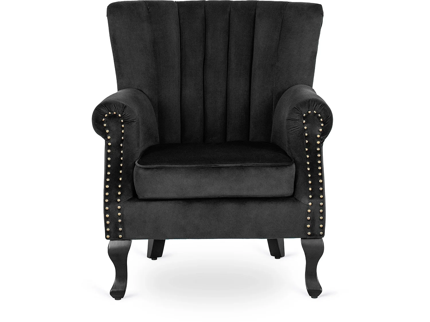 Espreguiçadeira clássica MALLO Black Velour