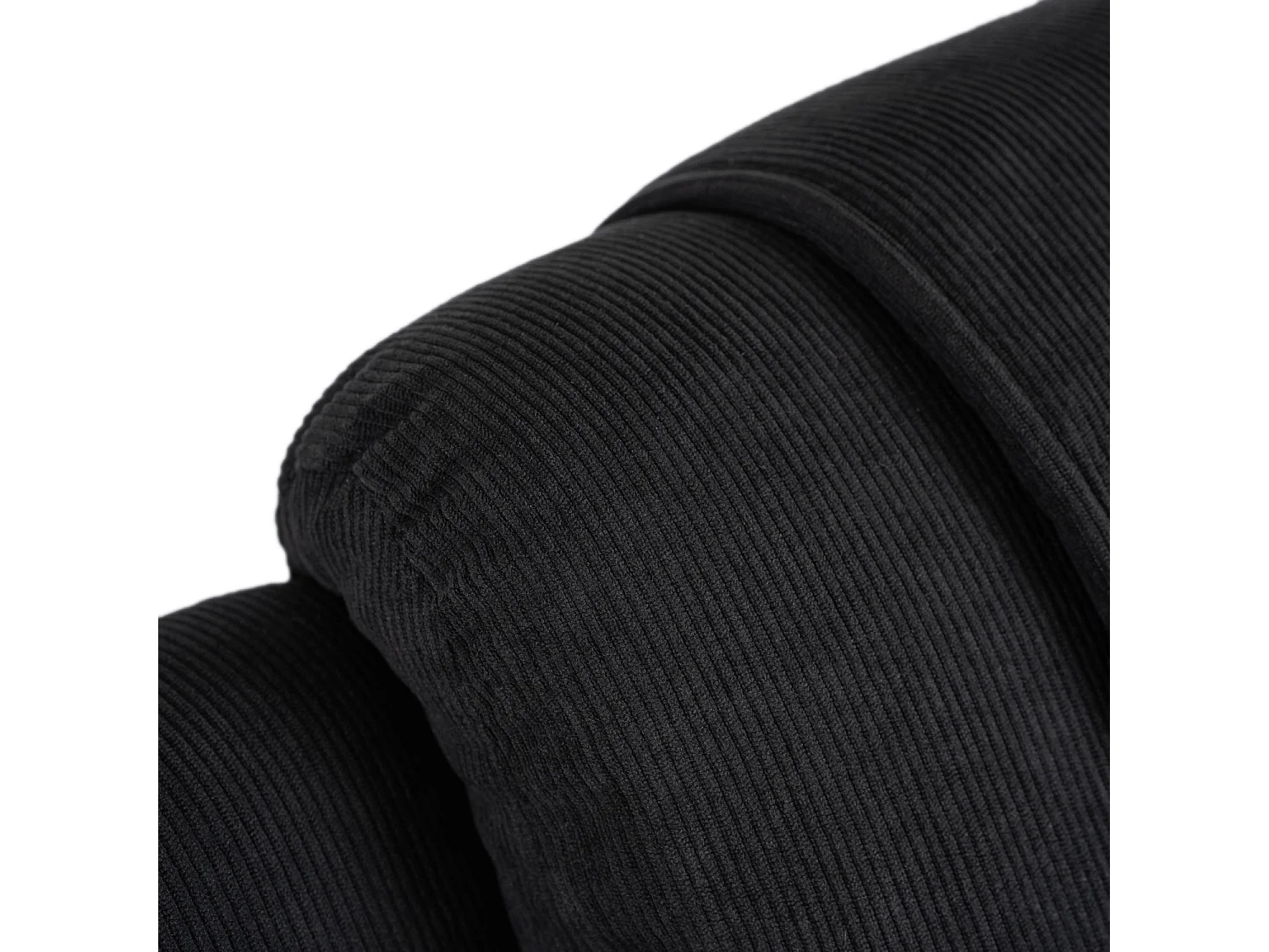 Cadeira de massagem relaxante com função de pé FENIX Black