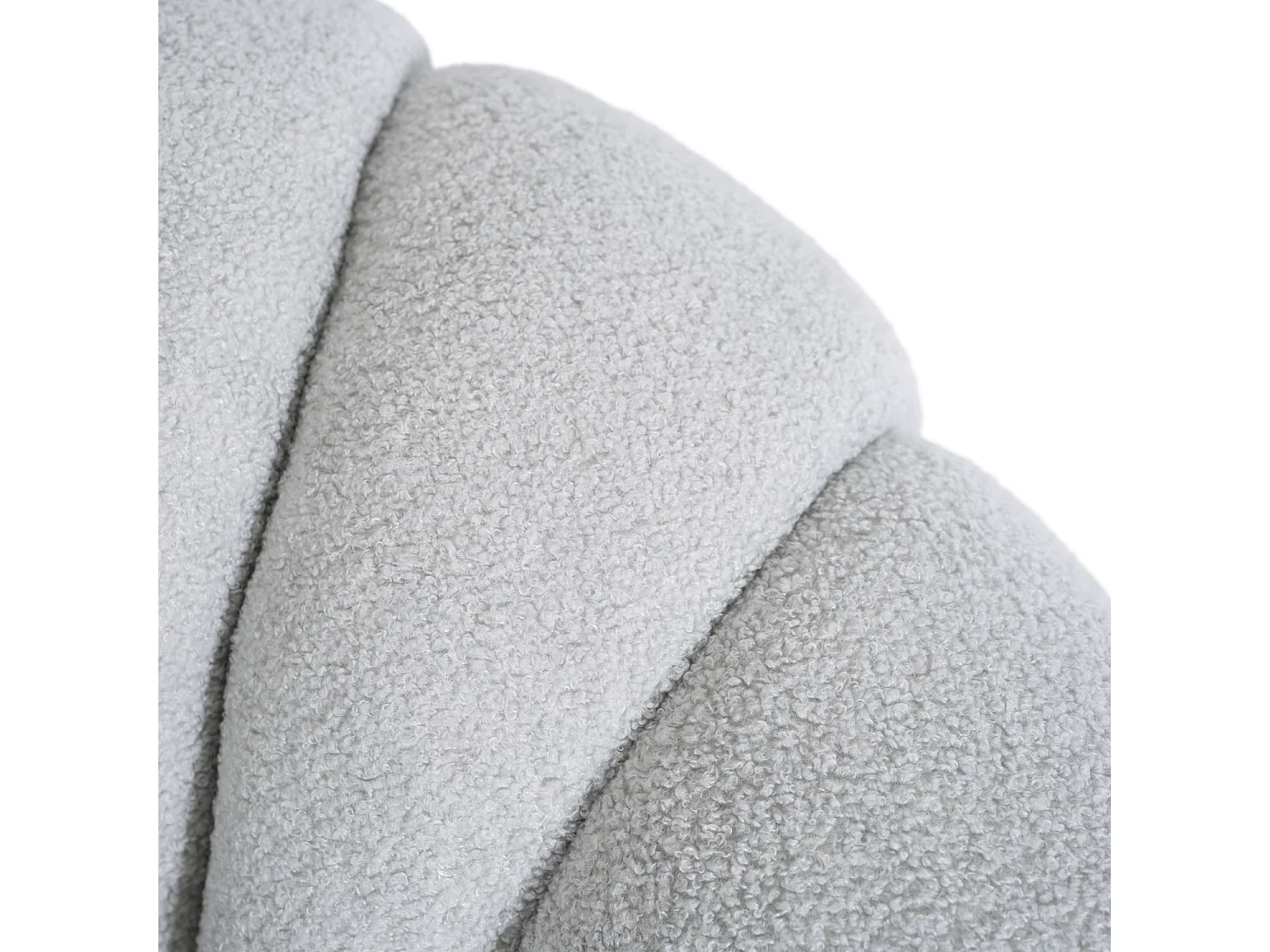 Fauteuil lounge avec pouffe PETTIT Grey