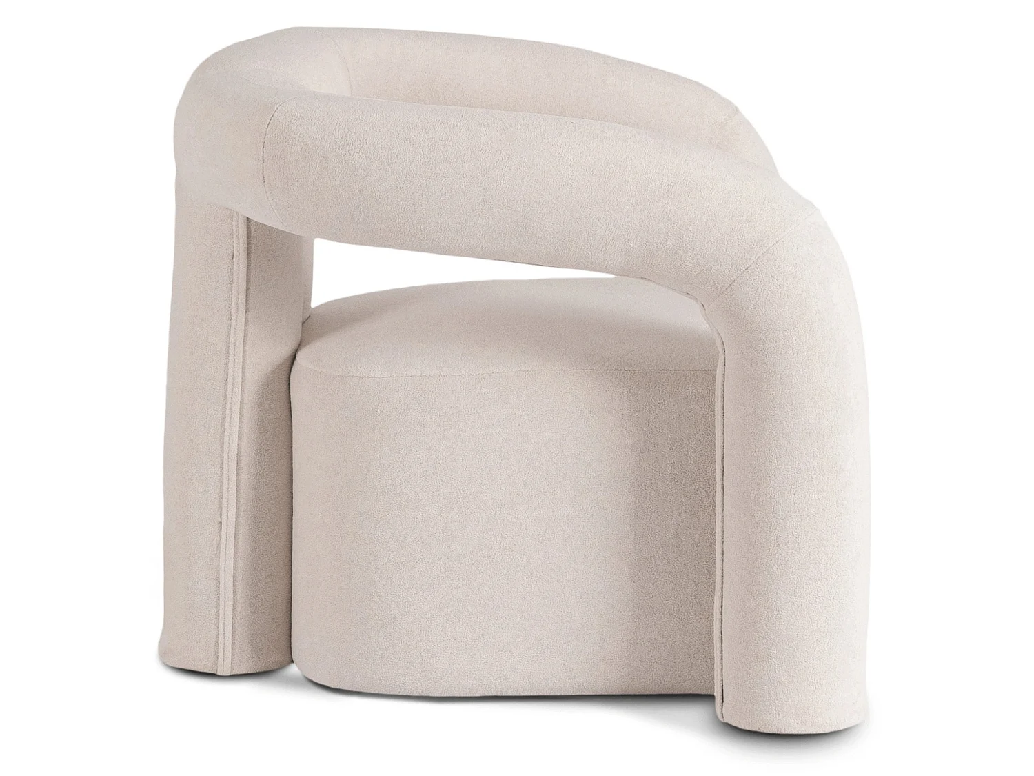 Loungefåtölj BRAZIL Cream