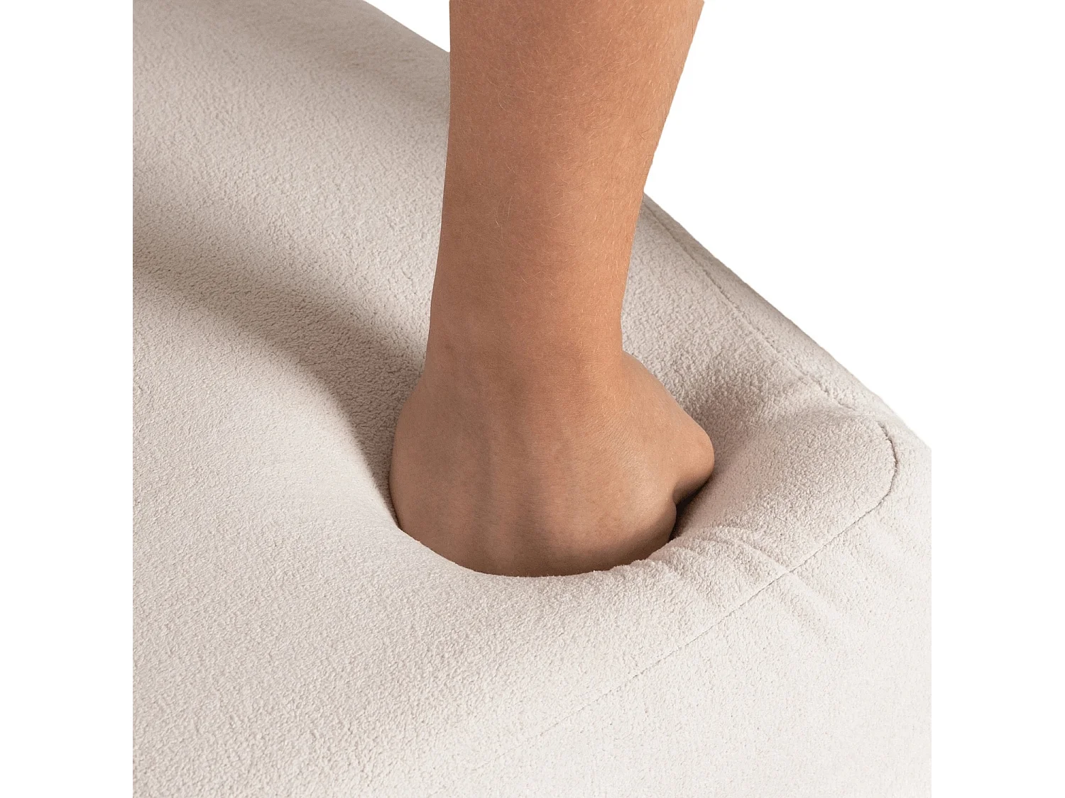 Loungefåtölj BRAZIL Cream