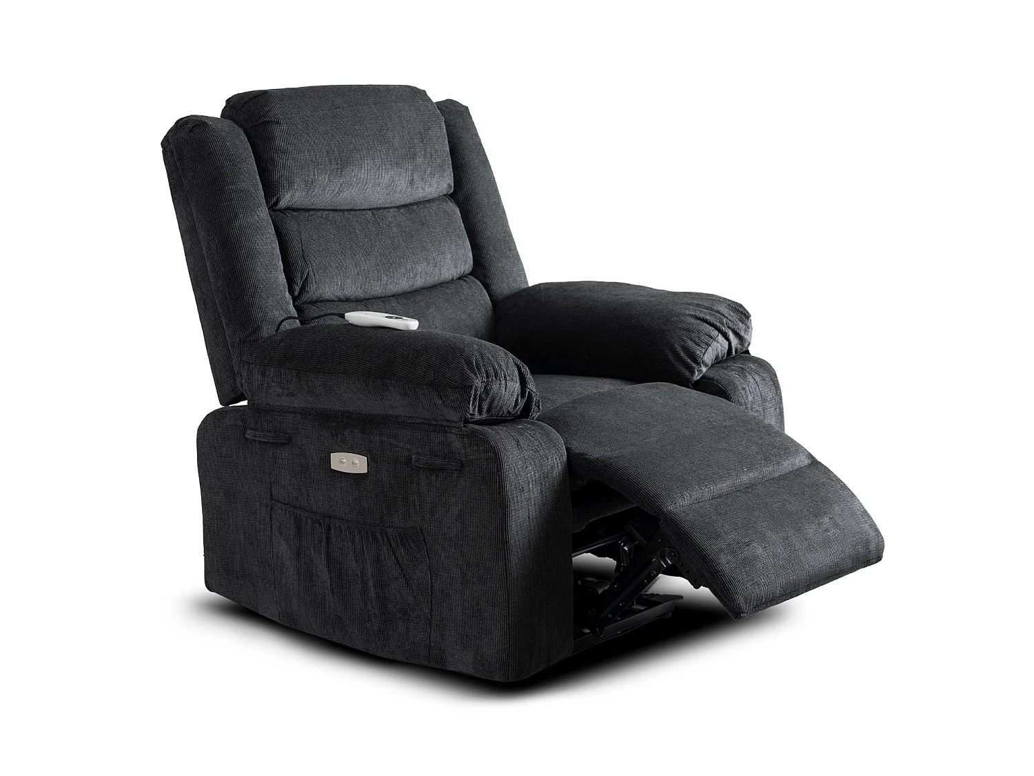 Poltrona de massagem JASPER Cinza Escuro
