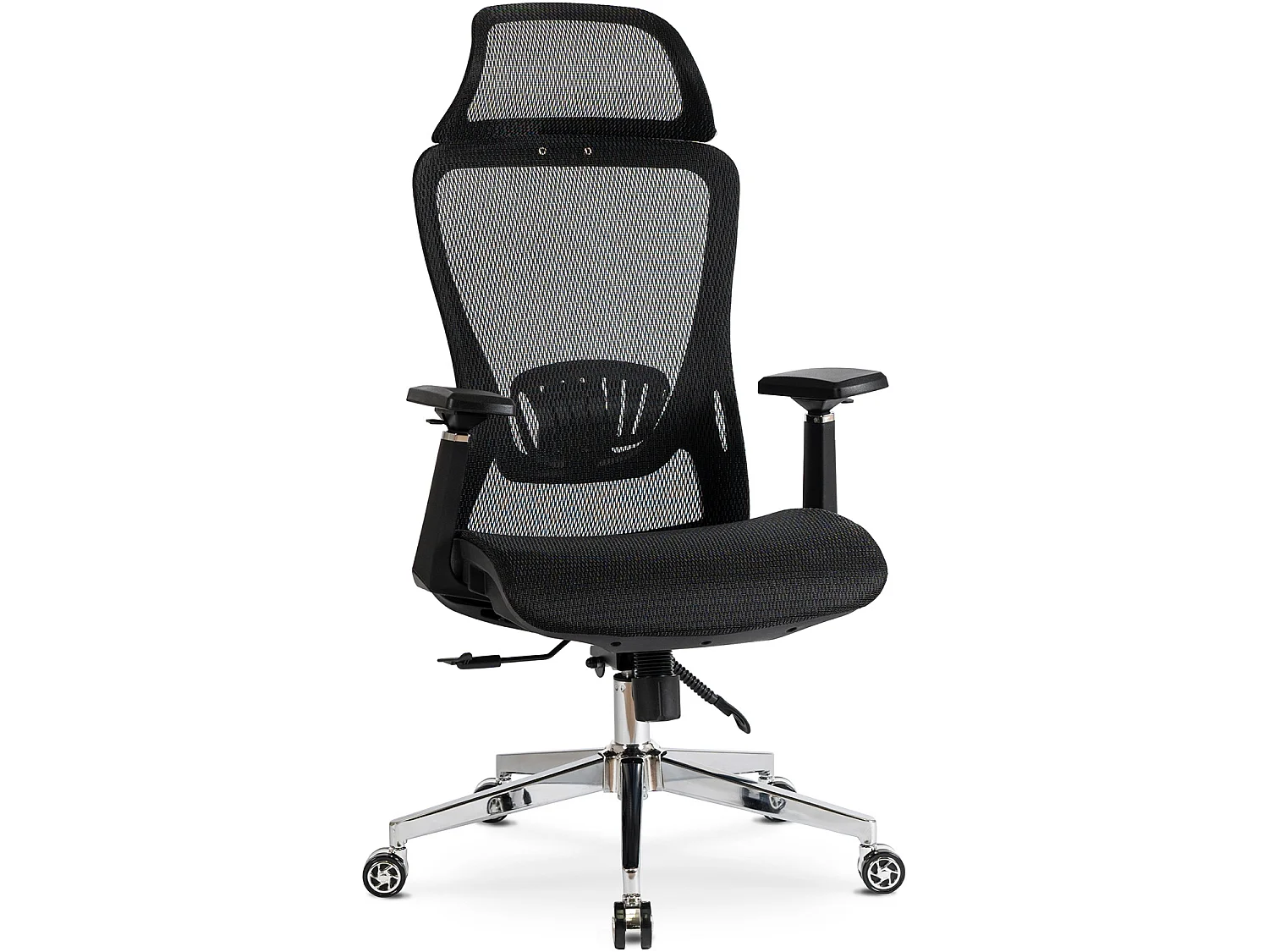 Chaise de bureau pivotante LITOS noire