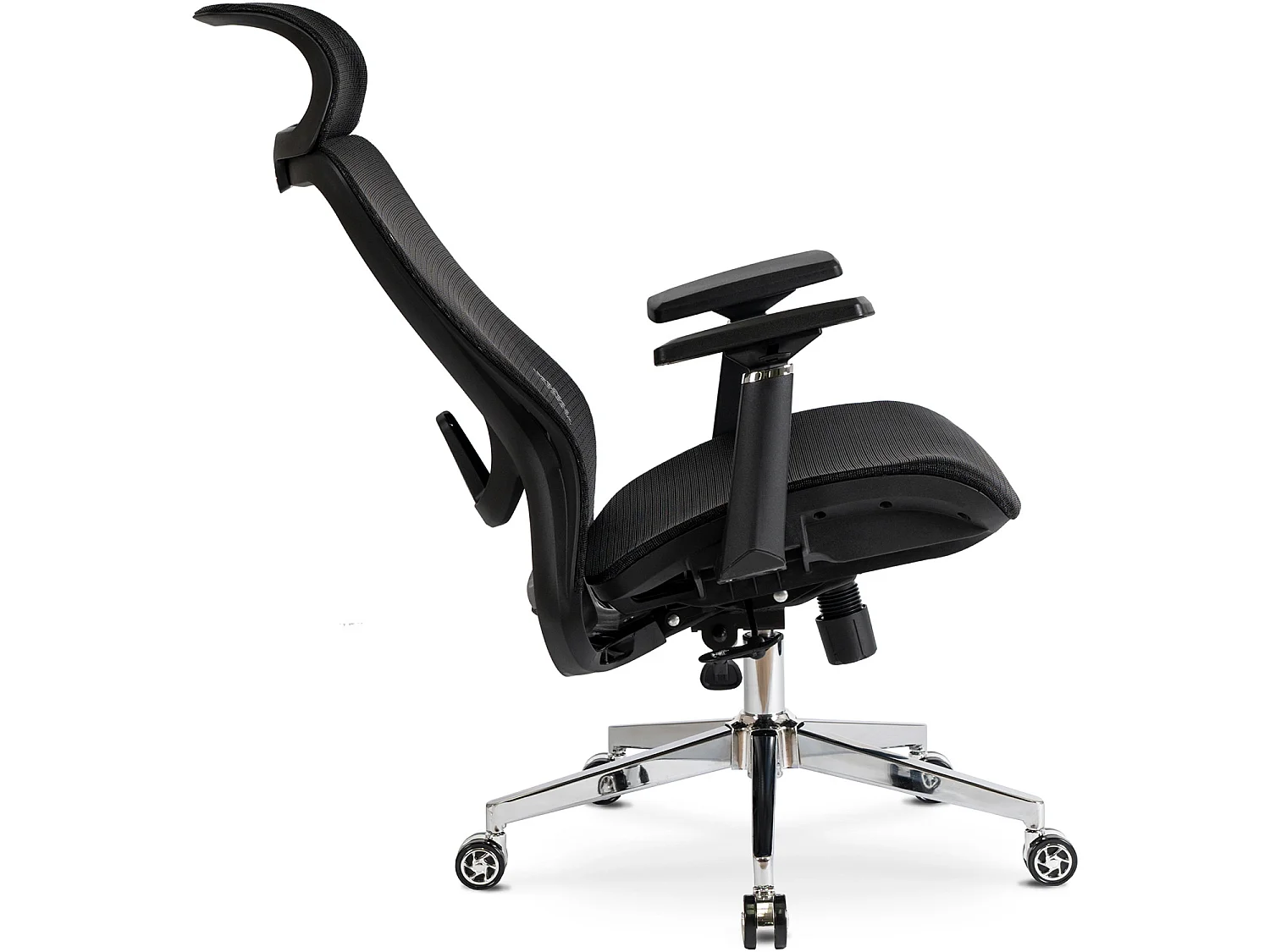 Chaise de bureau pivotante LITOS noire