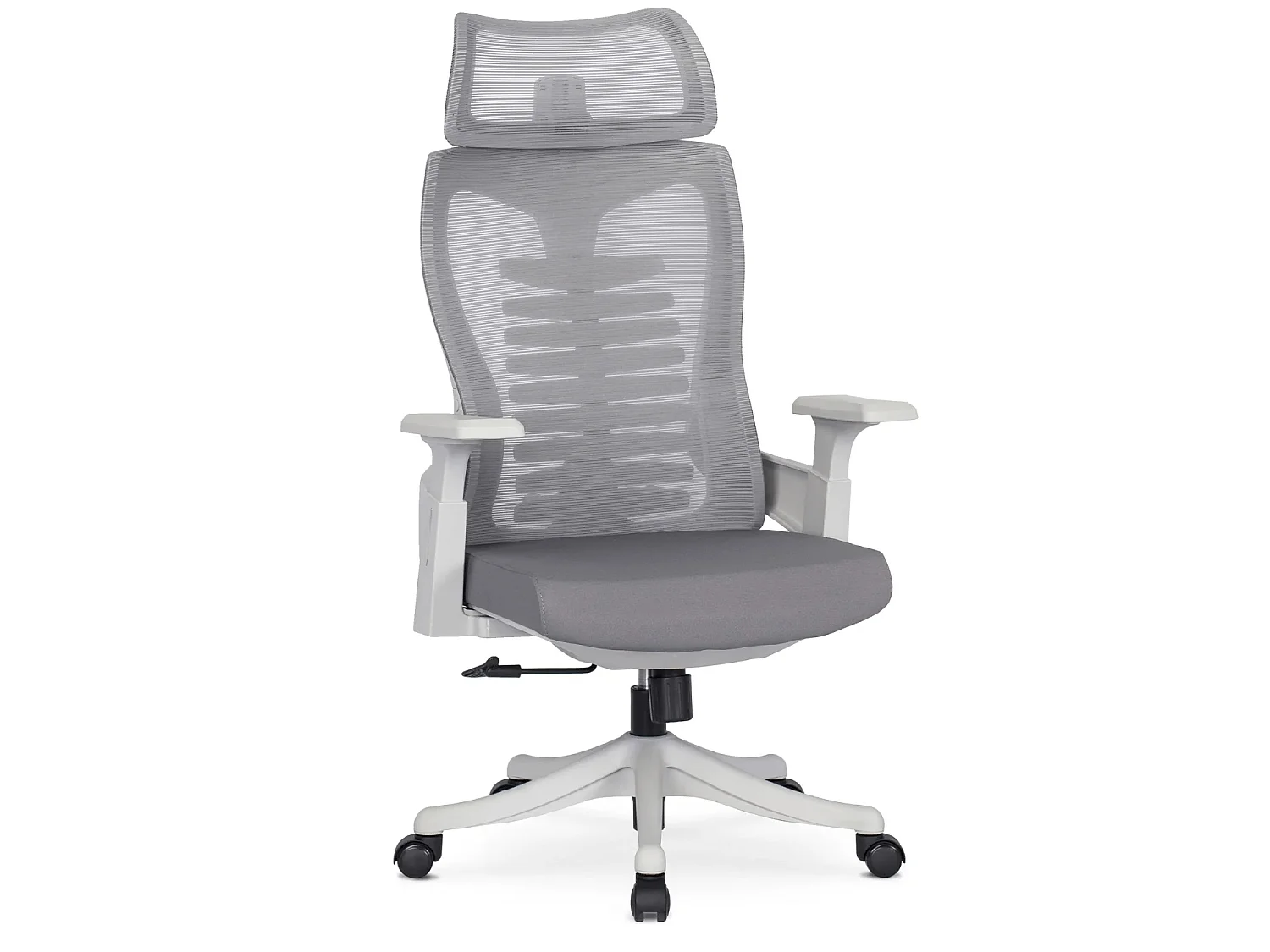 Chaise de bureau pivotante CARET 2 gris